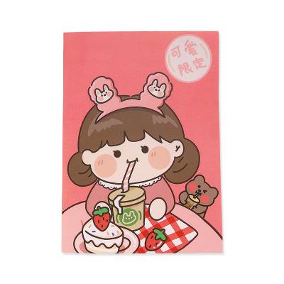 China Direct Selling Mini Portable Mini Student Cartoon Cute Notepads Notebooks for sale