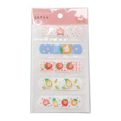 China Decroration Factory Direct Sales Cute Elastic Cartoon Band Aid Portable Breathable Band Aid for sale