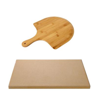 China Sustainable fast supply pizza peel with multifunctional pizza cutter pizza cutter pizza stone for oven. for sale