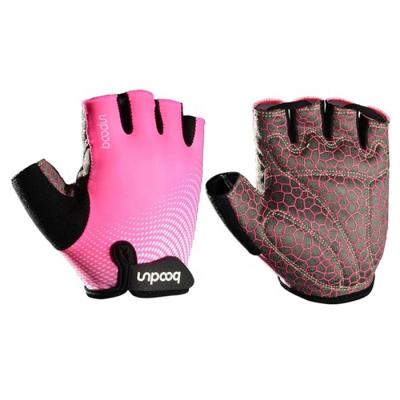 China Wholesale Comfortable Anti Slip Gloves Half Finger Cycling Outdoor Sports Activities Bike Cycling Gloves for sale