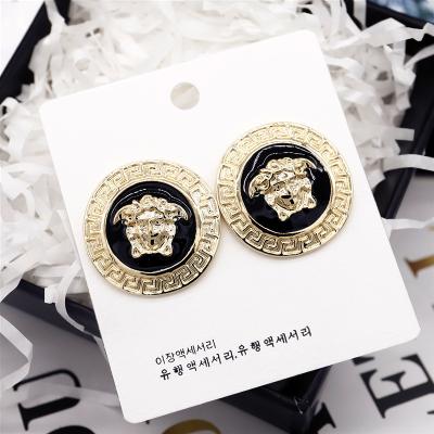 China New CLASSIC silver s925 needle stud earrings joyeria gold main aretes for sale