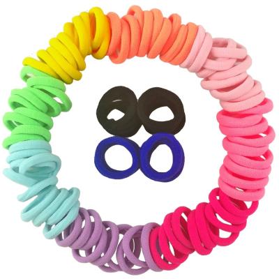 China Cheap colorful strong elastic baby headband hair elastic bands hair accessories wholesale ligas hair accessories ties for sale