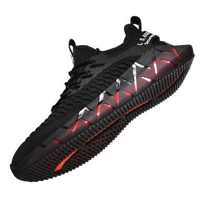 China Mesh Casual Shoes Trend Youth Men's Breathable Sports Shoes Light Weight Breathable Running Shoes for sale