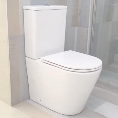 China Other zweiteilige wholesale cheap ceramic toilet WC Chaozhou price two piece toilet bowl for sale