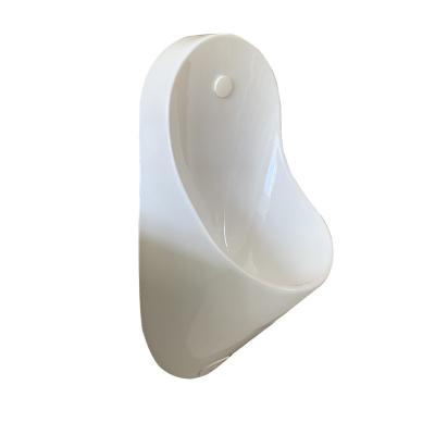 China Other hot sale 2023 soild surface porcelain Urinal bath ware smooth public valve wall hung urinal for sale