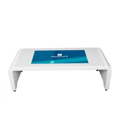 China Customized Indoor Interactive Touch Screen Coffee Table For Advertising Display for sale