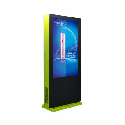 China Outdoor digital signage / digital signage totem free software 55 inch in retail for sale