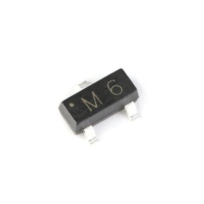 China MMBT9015C Marking M6 SOT23 PNP Transistor 45V 100mA Support BOM Quote MMBT9015C for sale