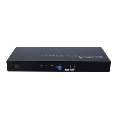 China FOXUN hdmi add-on splitter 1 into 8 50m full HD SX-SPE108 for sale