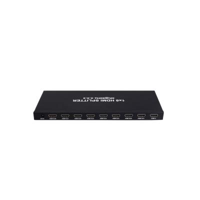 China Foxun Consumer Electronics 4K HDCP2.2 In , HDCP2.2 1 Input 8 Output HDMI Splitter With Downscaler L247.2XW110XH17 mm for sale