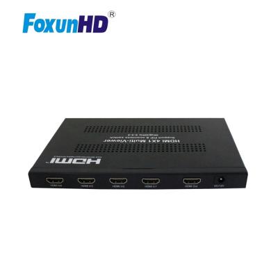 China Quad multiviewer support PIP and switcher support hdmi signal screen seamless splitter 4x1 HDMI Multiviewer 4k change switcher for sale