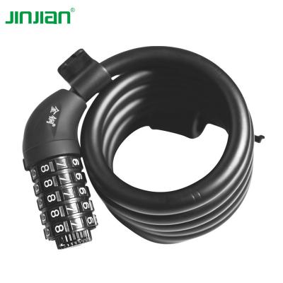 China Free Bike Sample Available Combination Number Bike Bicycle Cycle Cable Lock for sale