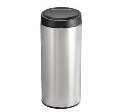 China Sustainable Home 30L Stainless Steel Sensor Touchless Automatic Waste Bin for sale