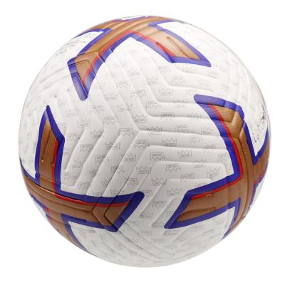 China 2022 new arrival 2022 soccer football training China factory best selling high quality size 5 soccer PU thermal bonding soccer ball for game for sale