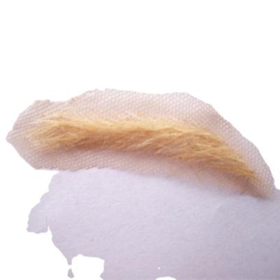 China 100%human hair hair hand-tied fake eyebrow lace wig for man accept paypal for sale