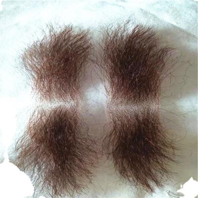 China 100% Handmade Transparent Armpit Hair Fake Body Wave Regular Lace Hair for sale