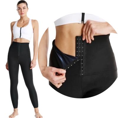 China Breathable Women's High Waisted Waist Trainer Tummy Control Butt Booty Lift Gym Yoga Pants Women's Gaiters for sale