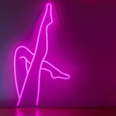 China High Brightness Lady Sexy Neon Sign Lamp Back Lighting Custom Neon Light Sign Decoration For Bar KTV Adult Store Neon Lights for sale