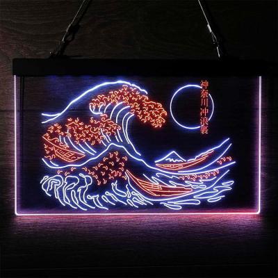 China High Brightness Wholesale Neon Lamp Sign Led Bar Neon Sign Custom Japanese Led Signage Advertising Led Neon Custom Sign for sale