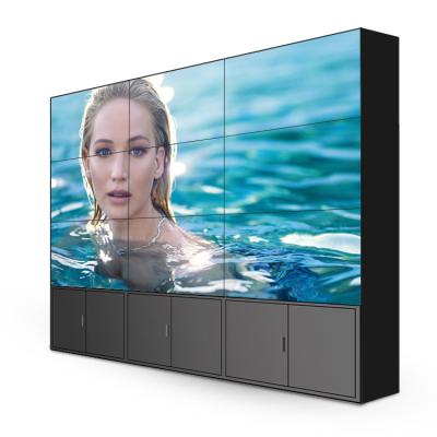 China Factory 2x2 2x3 4x2 videowall indoor multi vertical lcd video wall display screens monitor 2x2 2x3 4x2 videowall for sale