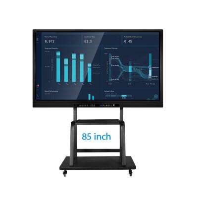 China Cheap 85 inch china education display mobile multi touch smart board holographic interactive whiteboard for school for sale