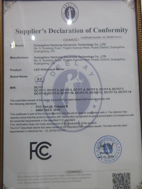 FCC - Guangzhou Hansong Electric Technology Co., Ltd.