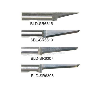 China Cutter Machine Blade Kongsberg BLD-SR6303 SR6307 SR6310 SR6315 SR6316 SR6317 SR6375 Single Edge Round 6mm Oscillating Blades For Esko for sale