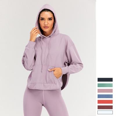 China Breathable Gym Fitness Sports Summer 3 Piece Women Yoga Active Wear Hooded Yoga Bra And Leggings Gym Wear Set For Women for sale