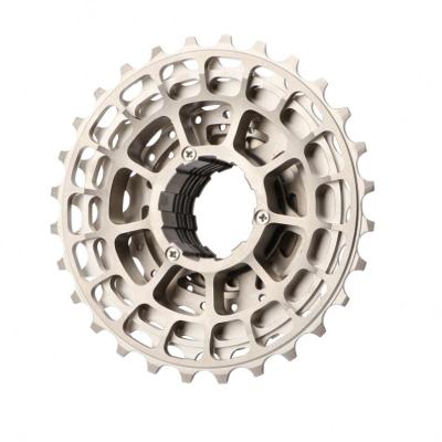 China MEROCA ALLOY Hollow-cut road bike 11 speed cassette bicycle flywheel for Shimano CS R7000 105 for sale