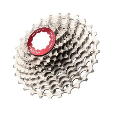 China New Arrival MEROCA Cassete 11 Velocidade ALLOY Road Bike CNC Flywheel Accesorios Ultralight 11Speed ​​11-28T/32T/34T/36T for sale