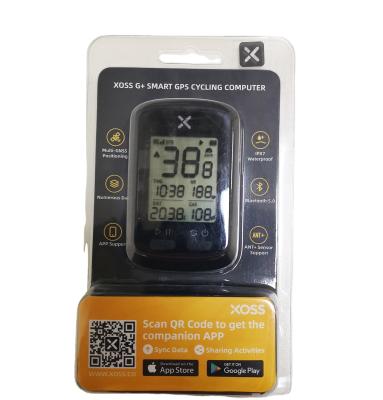 China G+ Speed ​​G+ Wireless Tachometer XOSS Road Bike GPS Bluetooth ANT+ Computer Bicycle Waterproof Cycling Computer for sale