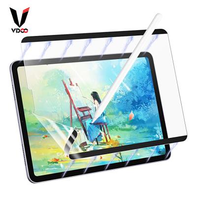 China Perfect for Drawing/Writing 1-Second Install Feel Screen Paper Protector Anti-Glare Film for Ipad 9.7 Feel 10.2 10.5 11 Writing on Paper for sale