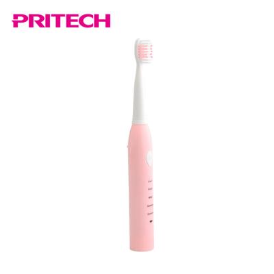 China Cheap Price USB Rechargeable Ultrasonic Vibration OEM Electric Toothbrush PRITECH for sale