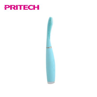 China PRITECH USB Power 15W Sound Wave Rechargeable Waterproof Vibration Charge Electric Toothbrush for sale