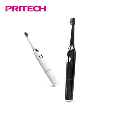 China PRITECH Good Flexibility Battery Powered Toothbrush Battery Operated Soft Acoustic Vibration Electric Toothbrush for sale