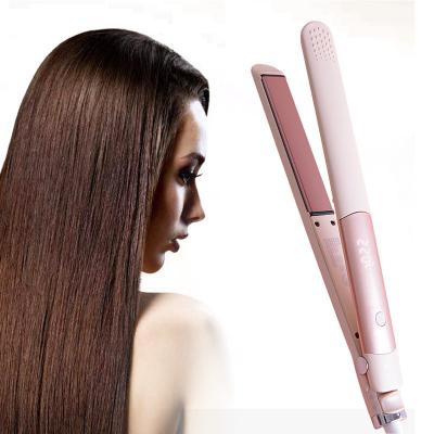 China Commercial Pritech Led Temperature Control Aluminum Plate Instant Heat Portable High Quality Professional Hair Straightener for sale