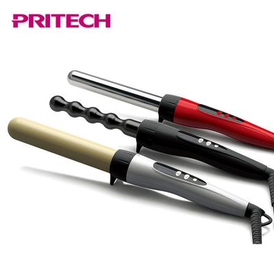 China PRITECH Ceramic New Product 2018 Professional Changeable Barrel Hair Curling Iron Set for sale