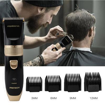 China PRITECH Household Quality Products Electric Professional Trimmers Hair Clippers For Men for sale