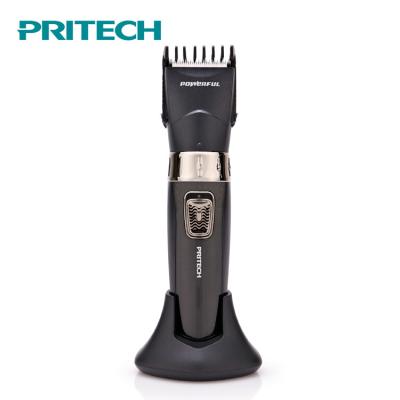 China For both adults and children use PRITECH Professional Rechargeable Ceramic Blade Baby Hair Clipper for sale