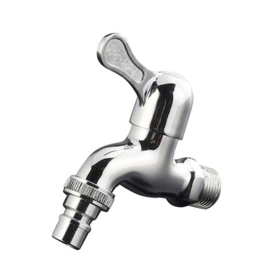 China 2021 Bibcock 1/2 Low Price Zinc Faucet Bibcock Brass Water Tap Faucet Modern Body M8 Bibcock 2021 for sale