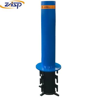 China Crash Rated Q345 Carbon Steel Embedded Bollard System 450mm Diepte voor omtrekbescherming Te koop