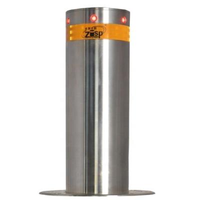 Cina Luce a LED Acciaio inossidabile Ritraibile Hydraulic Automatic Bollard per la sicurezza stradale in vendita