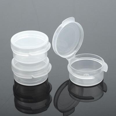 China 5ml Plastic Skin Care Cream Self Locked Mini Jars Pill Container For Medicine Balm Displacement Jar for sale