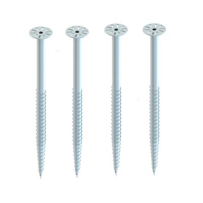 China Solar Ground Mounting Screw System Solar Ground Aluminum Ground Steel Screw Solar Mounting for sale