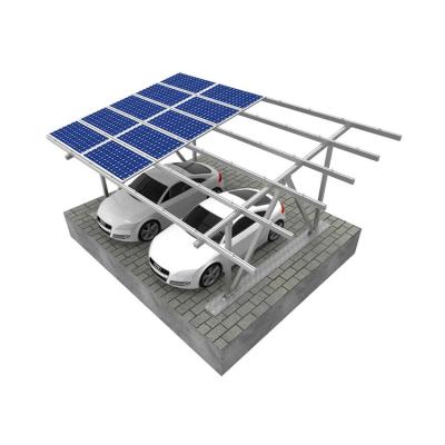 China Hot Sale Al6005-T5 Manufacturer Price Solar Packing Parking Lot Solar Rack System for sale