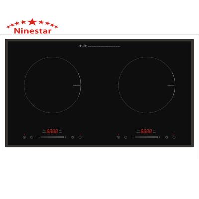 China Hotel NS.B - 278 Zhongshan factory ODM / OEM 2 burner induction hob induction cooktop for sale