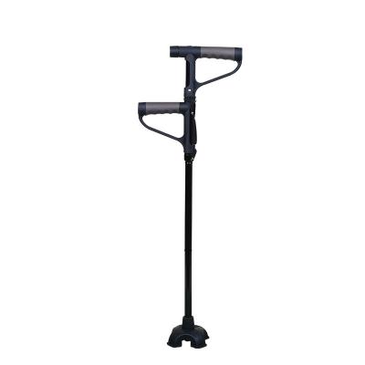 China With Lights Get Up And Go Cane LED Walking Stick Adjustable Foldable Walking Stick Aluminum Stand Up Cane For Elderly for sale