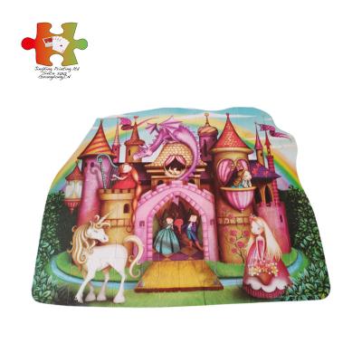 China Educational Toy Best Selling Makers Custom Castle Of Jigsaw Puzzles for sale