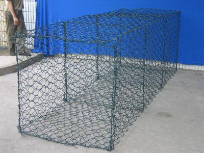 China pvc coated gabion basket for sale