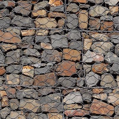 China hexagonal Gabion retaining wall for sale